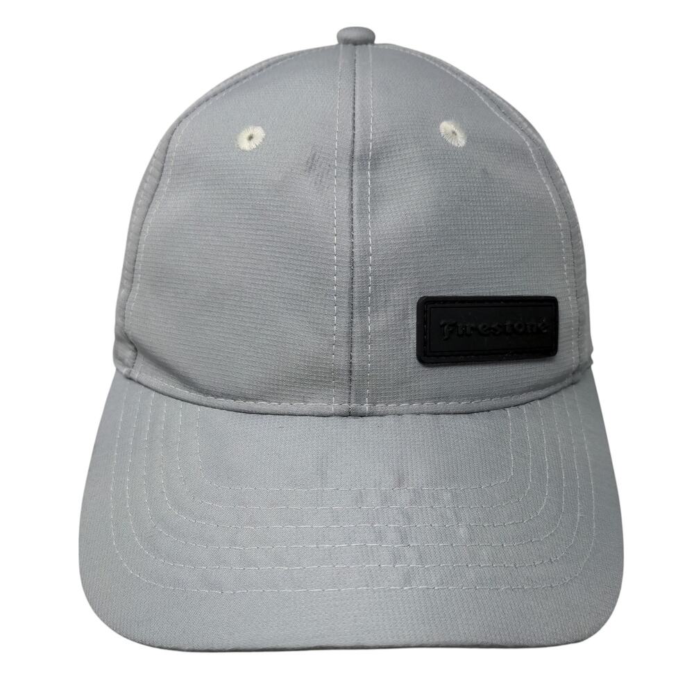 Firestone Patch Strapback Hat Gray Osfa Adjustabl… - image 1